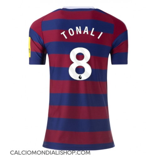 Maglie da calcio Newcastle United Sandro Tonali #8 Terza Maglia Femminile 2024-25 Manica Corta